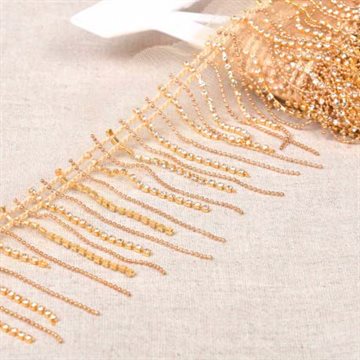 bling frynser, diamant kæde
